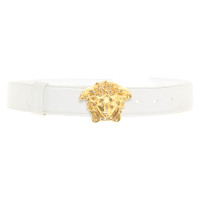 Versace Belt Leather in White