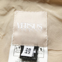 Versus Jacket/Coat Cotton in Beige