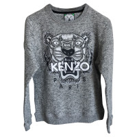 Kenzo Oberteil aus Baumwolle in Grau