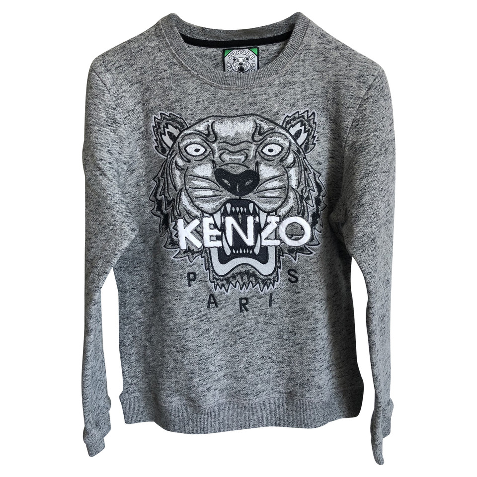 Kenzo Top Cotton in Grey