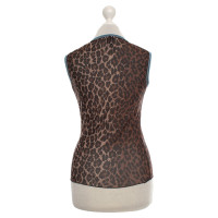 Dolce & Gabbana Top avec motif léopard