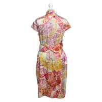 Laurèl Silk dress with patterns