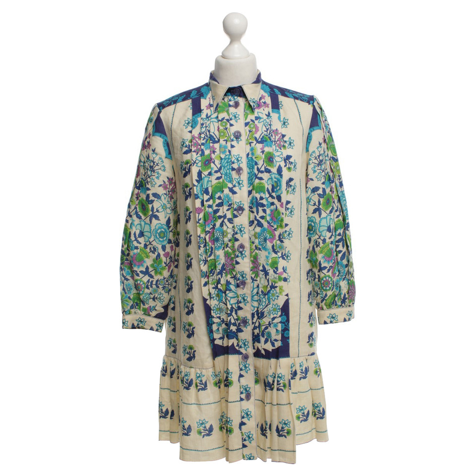 Anna Sui Dress with floral pattern