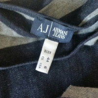 Armani Jeans Jurk in blauwe katoenen