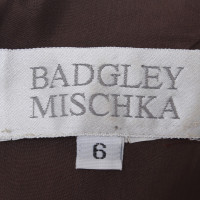 Badgley Mischka Kleid in Braun
