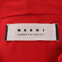 Marni Silk dress in red