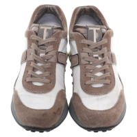 Tod's Sneakers in marrone / bianco
