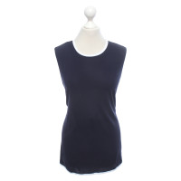 Carolina Herrera Top en Viscose en Bleu