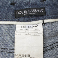 Dolce & Gabbana Jupe en jean en bleu