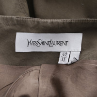 Yves Saint Laurent Skirt in Khaki