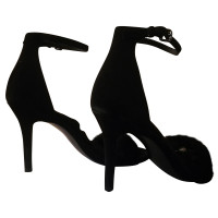 And Other Stories Sandals Suede in Black