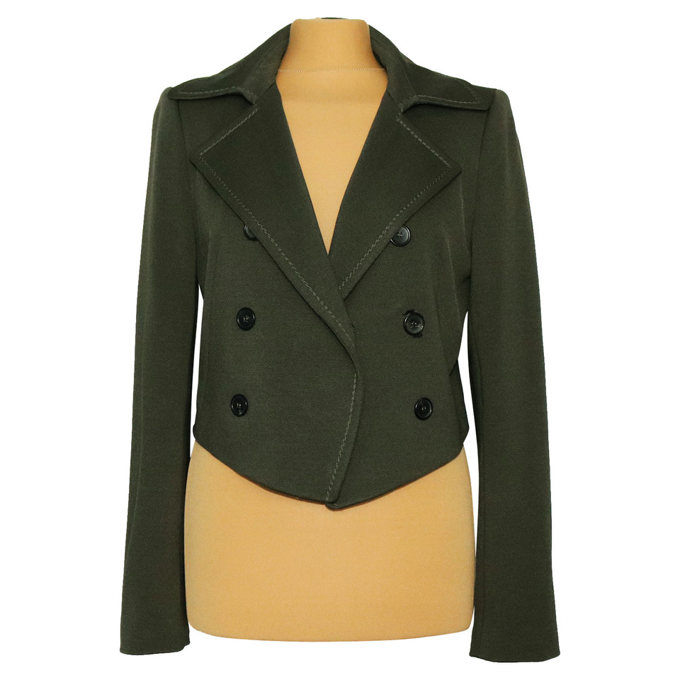 Strenesse Jacket/Coat Viscose in Khaki