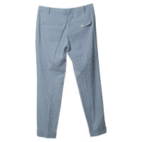 By Malene Birger Checkered pants in blue