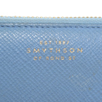 Smythson Borsette/Portafoglio in Pelle in Blu