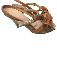 Moschino Love Sandals Leather in Brown
