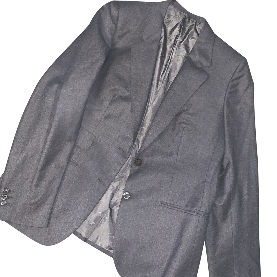 Brioni Jacket/Coat Wool in Grey