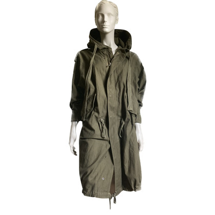 Citizens Of Humanity Veste/Manteau en Coton en Olive