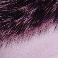 Escada -Violet gekleurde bont vest