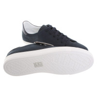 Anya Hindmarch Sneaker in Pelle scamosciata in Blu