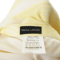Rena Lange Chiffon skirt in yellow