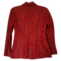Nina Ricci Blazer Silk in Red