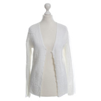 Other Designer Kathleen Madden - knit jacket in white
