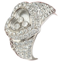 Chopard Chopard gelukkige diamanten ring