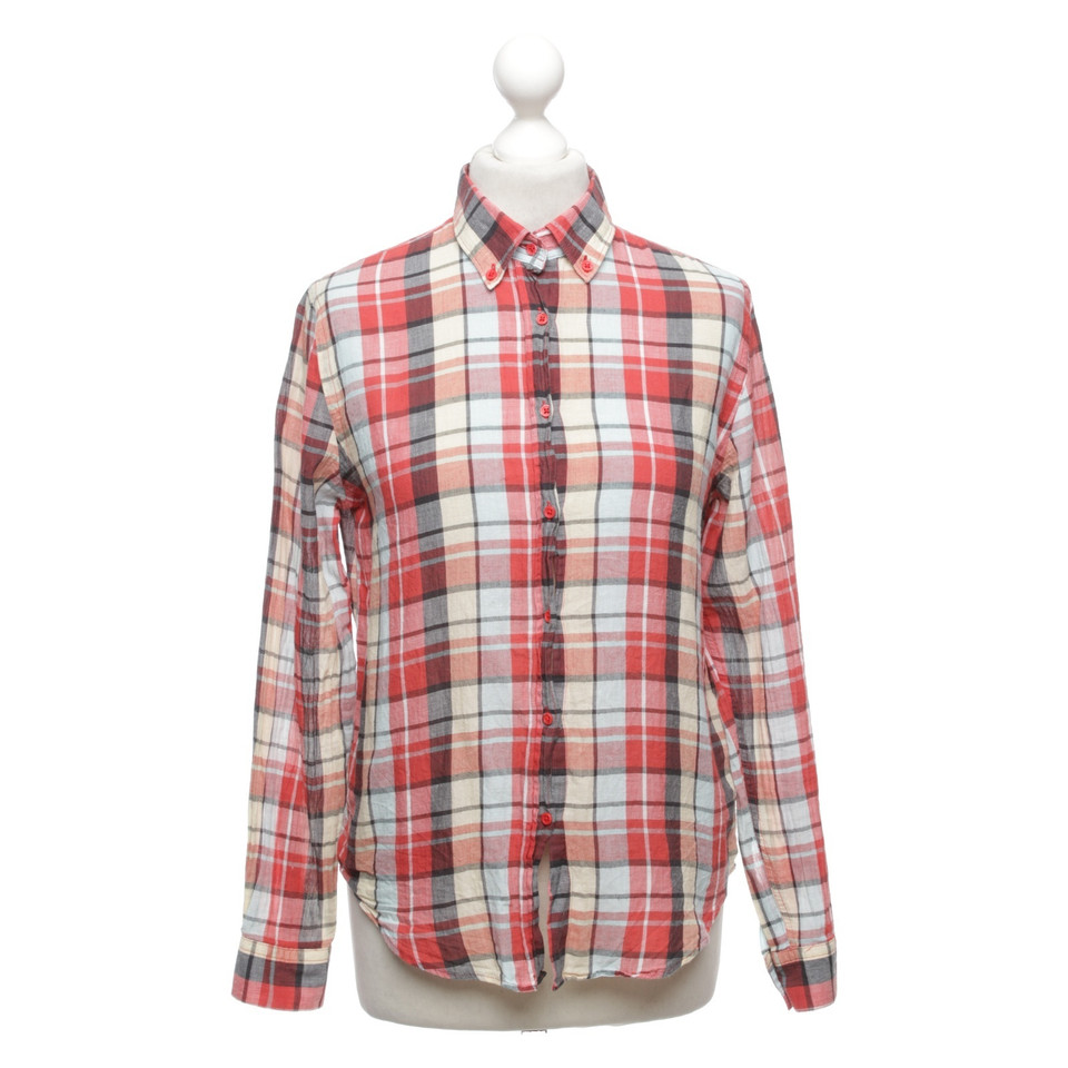 Acne Blouse with plaid pattern