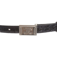 Escada Belt with reptile embossing