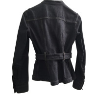 Alexander McQueen Denim jacket in black