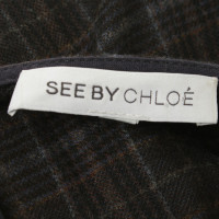 See By Chloé Condite con motivo scozzese