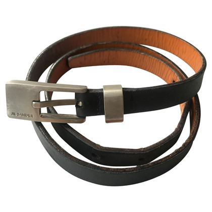 Jil Sander Belt Leather in Black