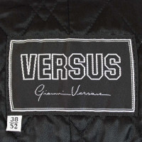 Gianni Versace Gianni Versace trincea in pelle nera