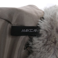 Marc Cain Coat in white / grey