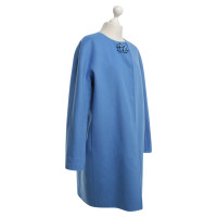 Ermanno Scervino cappotto di lana in azzurro