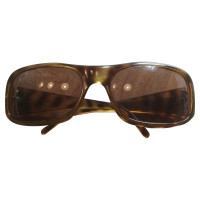 Gucci Lunettes de soleil en Marron