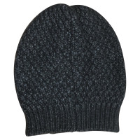 Moncler Hut/Mütze aus Wolle in Grau
