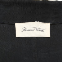 American Vintage Jas/Mantel in Zwart