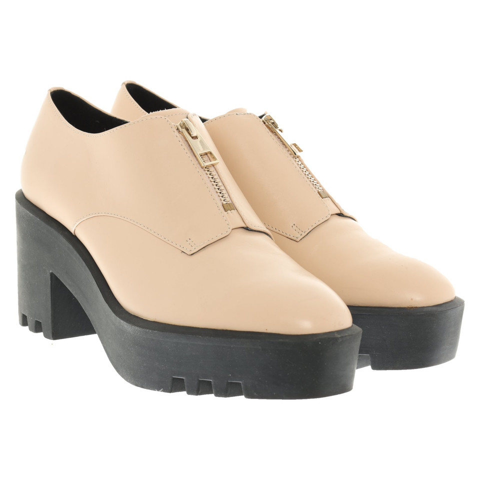 And Other Stories Stiefeletten aus Leder in Nude