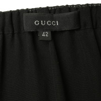 Gucci Zijden rok in zwart