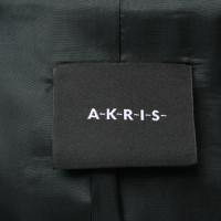 Akris Jacke/Mantel aus Kaschmir in Grün