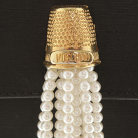 Moschino borsa da sera con il particolare di perle