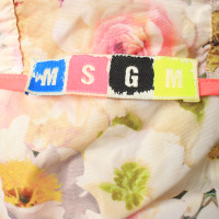 Msgm Veste avec un motif floral
