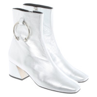 Dorateymur Ankle boots Leather in Silvery