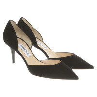 Jimmy Choo Décolleté/Spuntate in Pelle in Nero