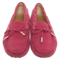 Tod's Slipper/Ballerinas aus Leder in Rosa / Pink