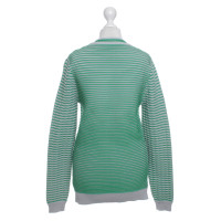 Kenzo Striped sweater in green and gray