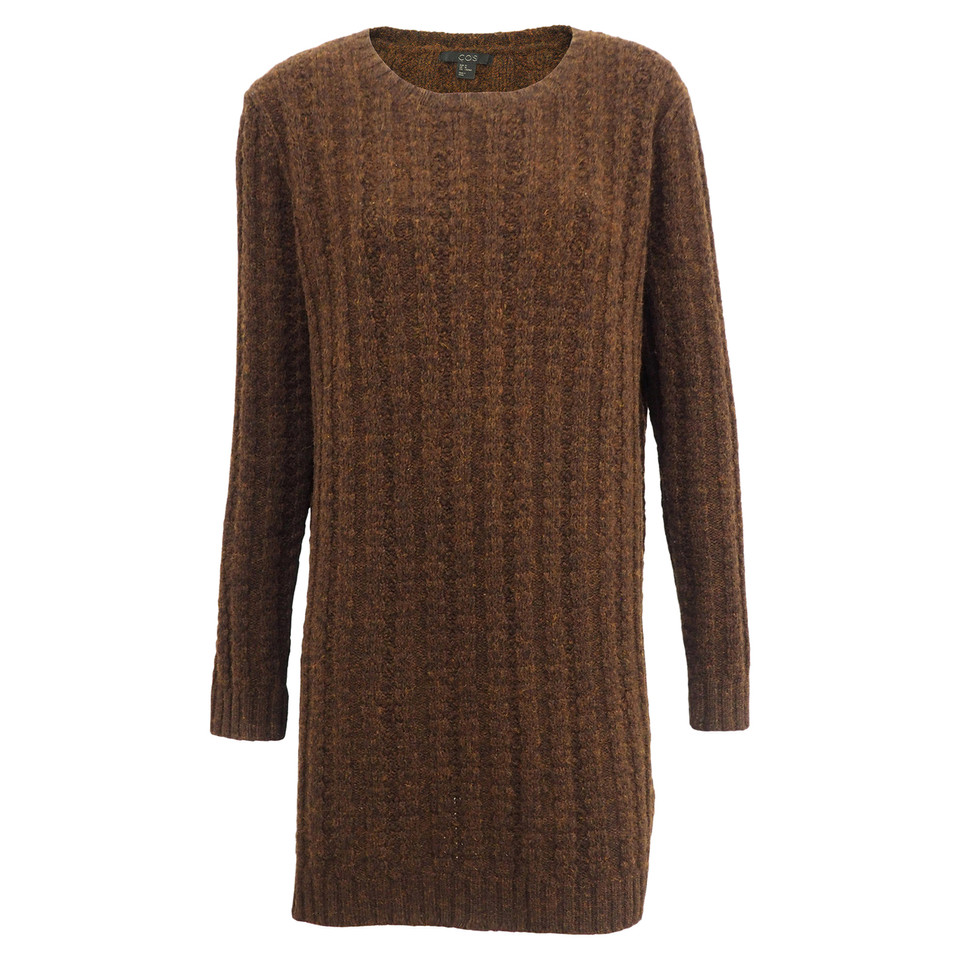 Cos Knitwear Wool in Brown