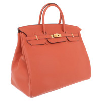 Hermès Birkin Bag 40 en Cuir en Orange