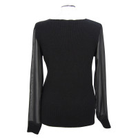 All Saints Pull en laine noir